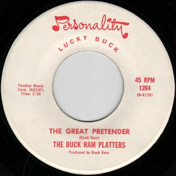 The Platters : Baby, Come Back Home / The Great Pretender (7", Mono)