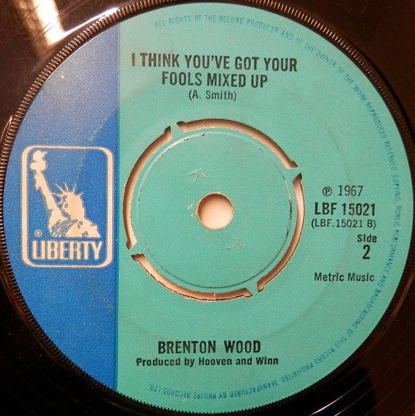 Brenton Wood : Gimme Little Sign (7", Single, 4-P)