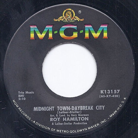 Roy Hamilton (5) : Midnight Town-Daybreak City / Intermezzo (7")