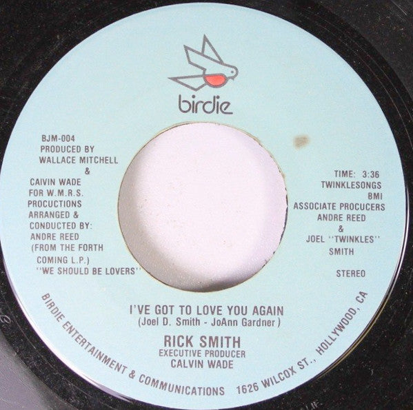 Rick Smith (5) : (We Should Be) Lovers (7", Single)