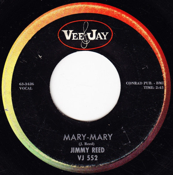 Jimmy Reed : Mary-Mary  (7", Single)