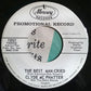 Clyde McPhatter : The Best Man Cried (7", Promo)