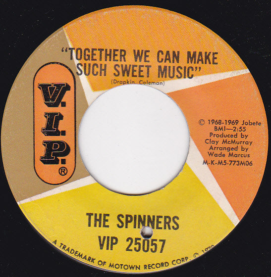 The Spinners* : It's A Shame  (7", Single)