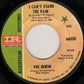 Big Dee Irwin : I Can't Stand The Pain / My Hope To Die Girl (7", Promo)