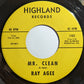 Ray Agee : Mr. Clean / Keep Smiling (7", Single)