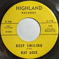 Ray Agee : Mr. Clean / Keep Smiling (7", Single)