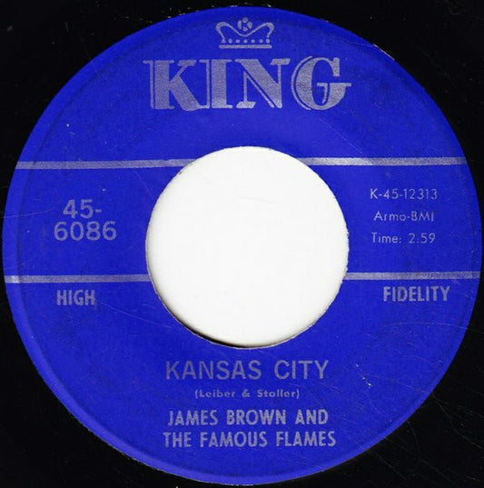 James Brown & The Famous Flames : Kansas City / Stone Fox (7", Single)