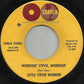Stevie Wonder : Workout Stevie, Workout / Monkey Talk (7", Single, M/Print)