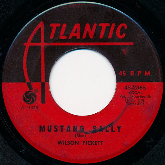 Wilson Pickett : Mustang Sally / Three Time Loser (7", Single)