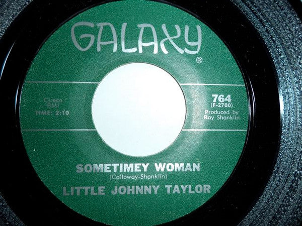 Little Johnny Taylor : Double Or Nothing (7", Single, Styrene, Mon)