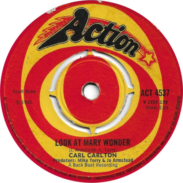 Carl Carlton : Look At Mary Wonder (7", Single)