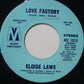 Eloise Laws : Love Factory (7", Promo, Unofficial, Vin)
