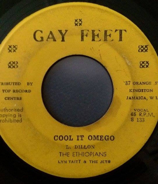 The Ethiopians : The Whip / Cool It Omego (7")