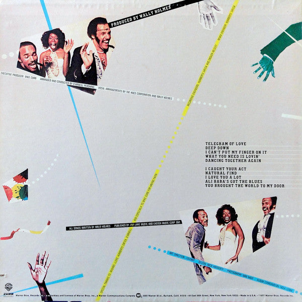 The Hues Corporation : I Caught Your Act (LP, Album, Win)