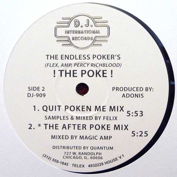 The Endless Poker's : ! The Poke ! (12", RE, RM)