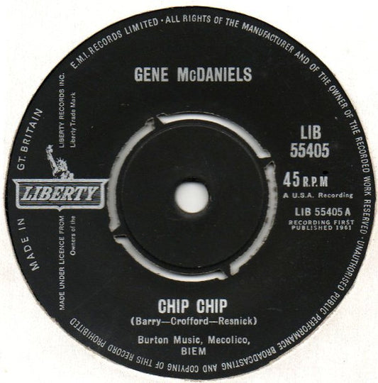 Eugene McDaniels : Chip Chip (7")