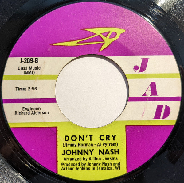Johnny Nash : You Got Soul (7")