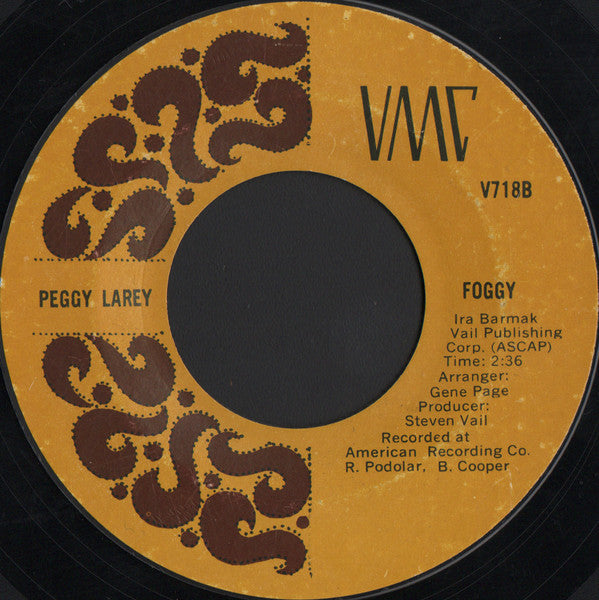 Peggy Larey : Someday When You Fall In Love (7", Styrene)