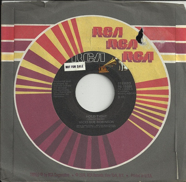 Vicki Sue Robinson : Hold Tight (7")