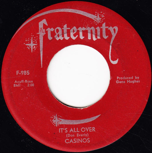 The Casinos : It's All Over / Tailor Made (7", Single)