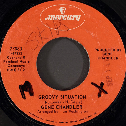 Gene Chandler : Groovy Situation (7", Single, Styrene, Phi)