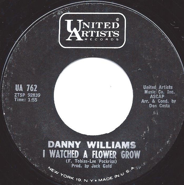 Danny Williams : Forget Her, Forget Her (7", Single)
