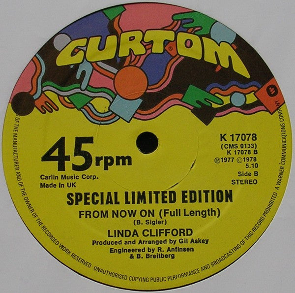 Linda Clifford : From Now On (12", Ltd)