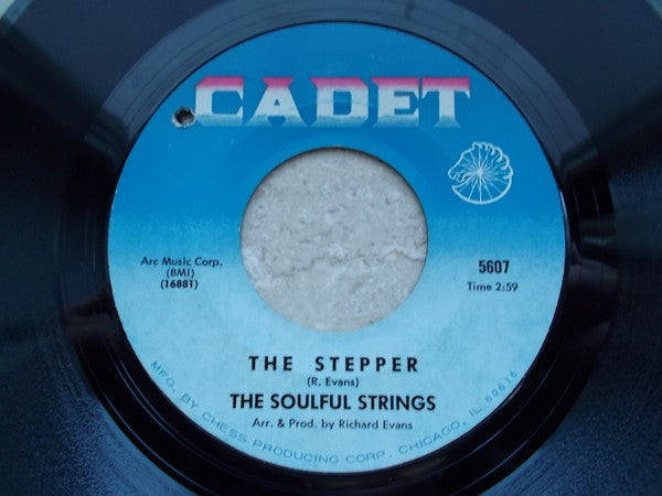 The Soulful Strings : The Stepper / On The Dock Of The Bay (7")