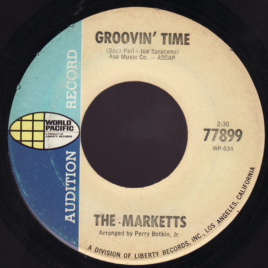 The Marketts : California Summer / Groovin' Time (7", Promo)