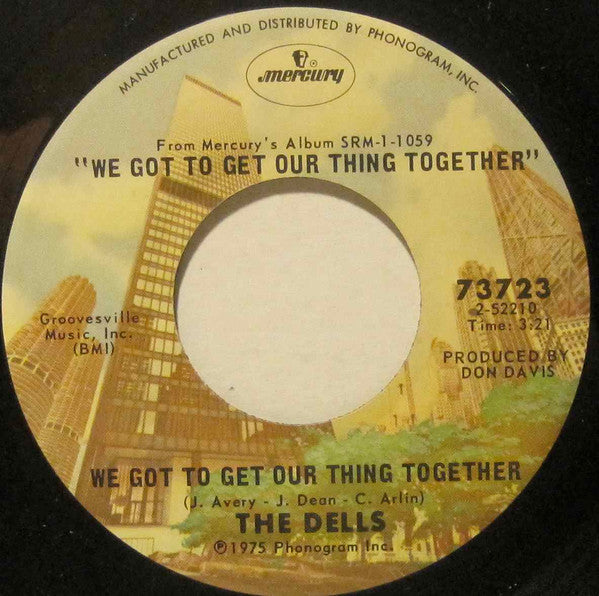 The Dells : We Got To Get Our Thing Together / Reminiscing (7", Single)