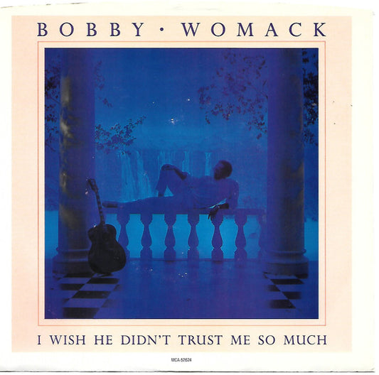 Bobby Womack : I Wish He Didn't Trust Me So Much (7", Single)