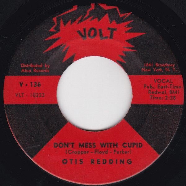 Otis Redding : My Lover's Prayer / Don't Mess With Cupid (7", Single)