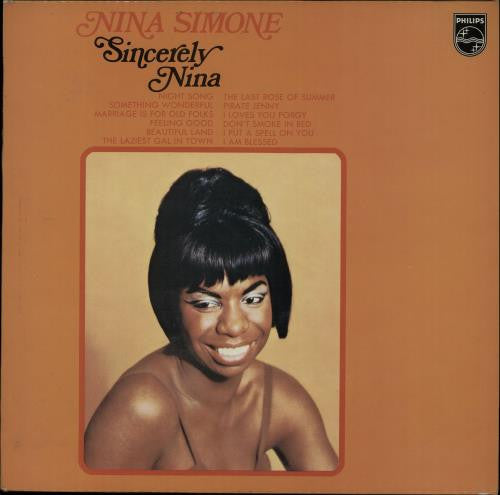 Nina Simone : Sincerely Nina (LP, Comp)