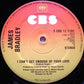 James Bradley (2) : I'm In Too Deep / I Can't Get Enough Of Your Love (12", Single, Ltd)