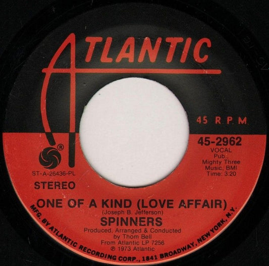 Spinners : One Of A Kind (Love Affair) (7", Single, PL )