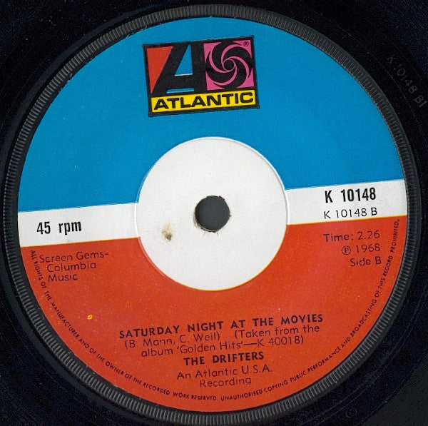 The Drifters : At The Club / Memories Are Made Of This / Saturday Night At The Movies (7", Single)