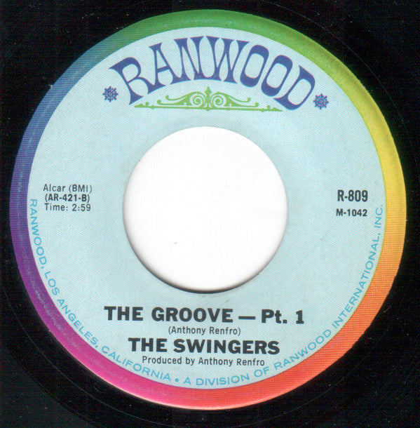 The Swingers (20) : Sharing You (7", Single)