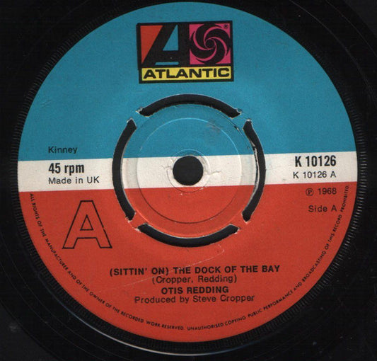 Otis Redding : (Sittin' On) The Dock Of The Bay (7", Single, Kno)