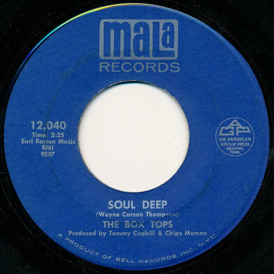 Box Tops : Soul Deep (7", Single, Bes)