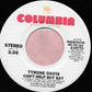 Tyrone Davis : Can't Help But Say (7", Mono, Promo)
