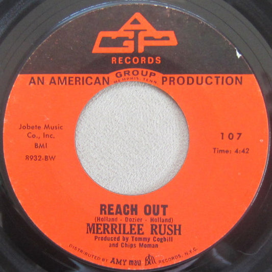 Merrilee Rush : Reach Out / Love Street (7", Single)