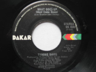 Tyrone Davis : What Goes Up (Must Come Down) (7", Single)