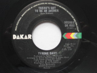 Tyrone Davis : What Goes Up (Must Come Down) (7", Single)