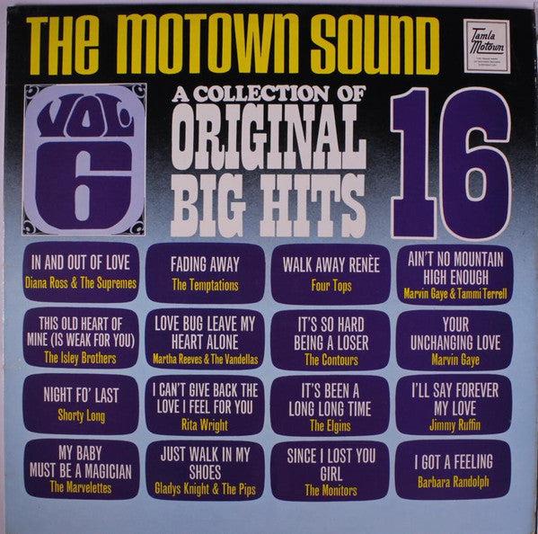 Various : A Collection Of 16 Original Big Hits Vol. 6 (LP, Comp, RE, Fli)