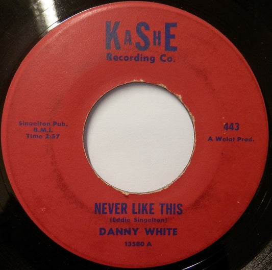 Danny White (2) : Never Like This (7")
