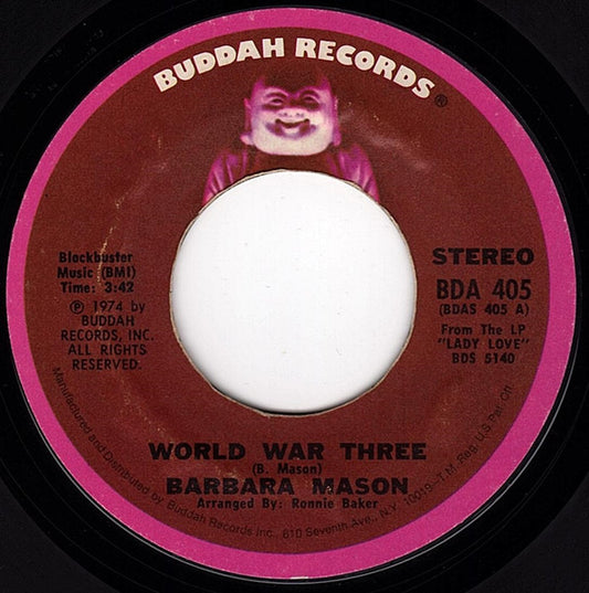 Barbara Mason : World War Three (7")