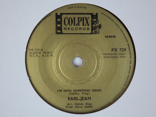 Earl-Jean* : I'm Into Something Good / We Love And Learn (7", Single)