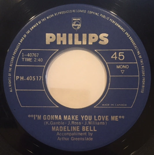 Madeline Bell : I'm Gonna Make You Love Me / Picture Me Gone (7", Single, Mono)