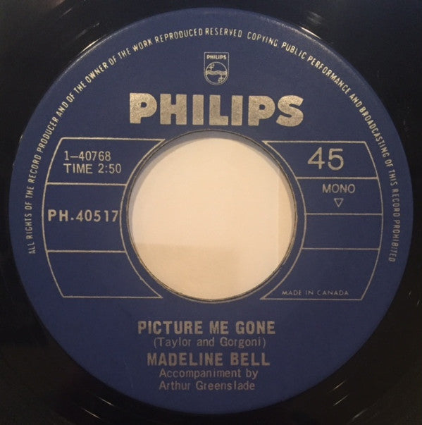 Madeline Bell : I'm Gonna Make You Love Me / Picture Me Gone (7", Single, Mono)