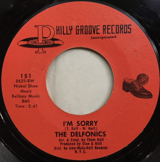 The Delfonics : I'm Sorry (7", Styrene, Bes)